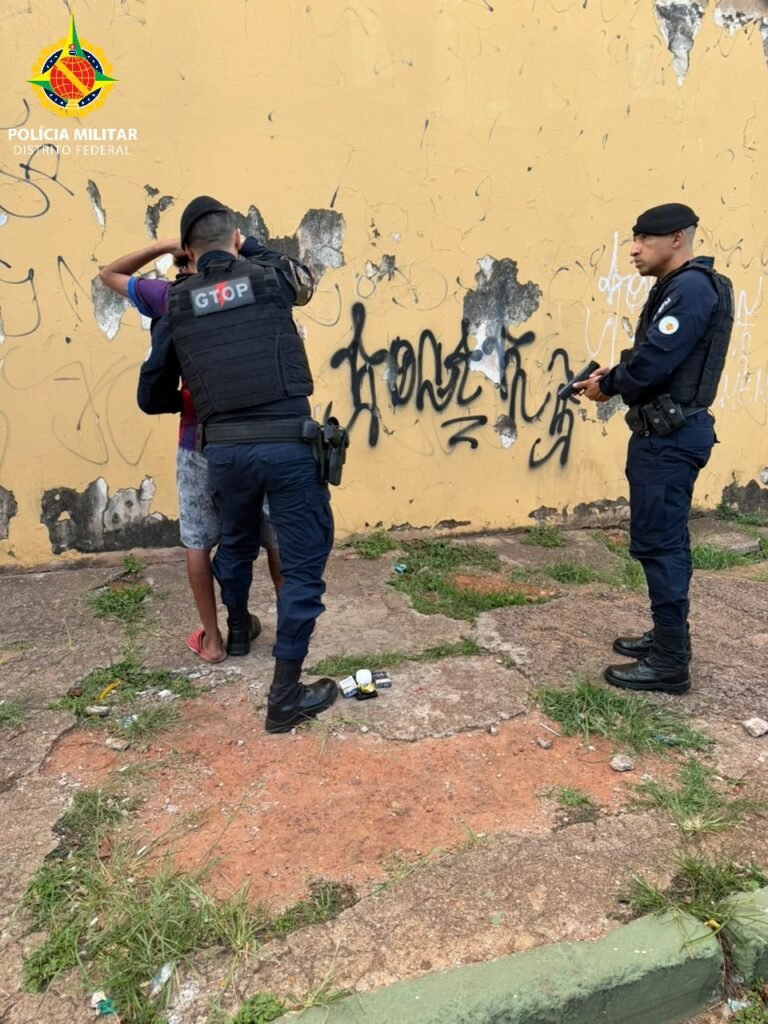 PMDF apreende 22 porções de maconha durante operação em Ceilândia