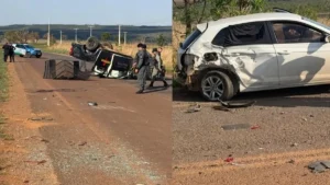 Sargento da PM morre em acidente com viatura da Rotam