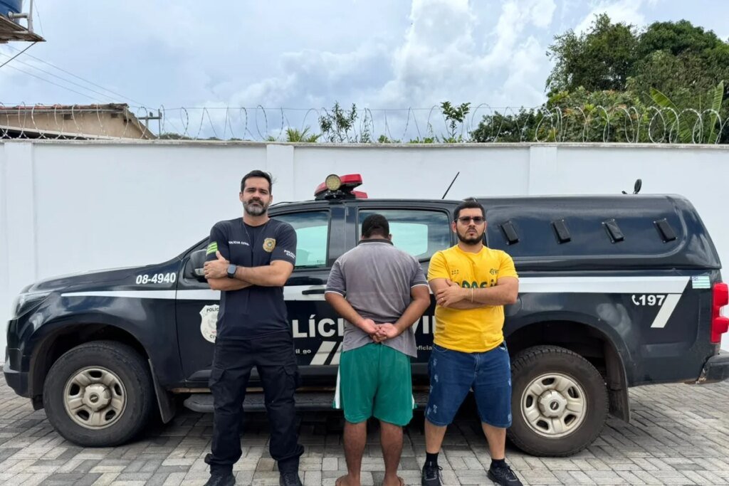 Polícia Civil de Goiás prende homem acusado de perseguir e estuprar menina