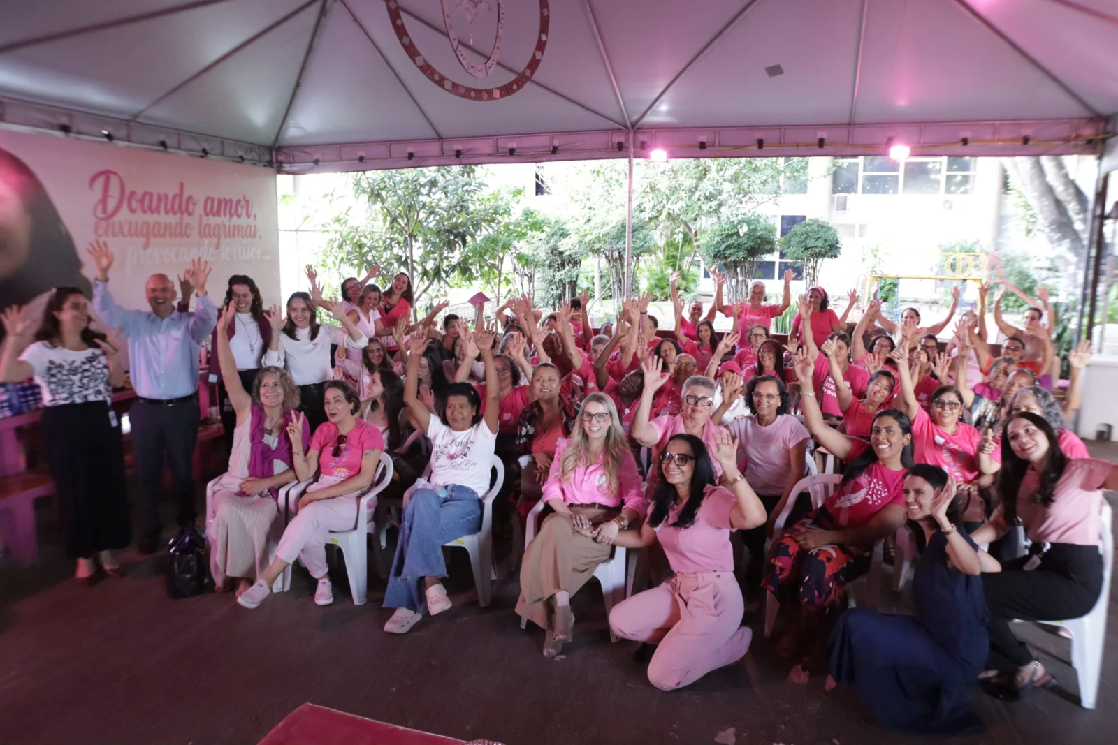 Home 9 Evento Tarde Rosa promove acolhimento e autocuidado para pacientes oncológicas no DF