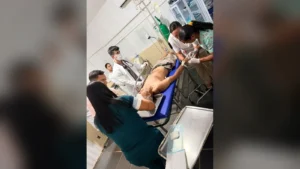 PMs ouvem gritos e encontram homem ferido após queda de ponte