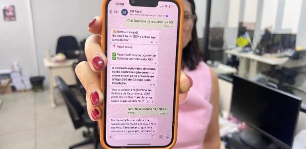 IA substitui policial e recebe mais de 150 BOs ao dia pelo WhatsApp no PI