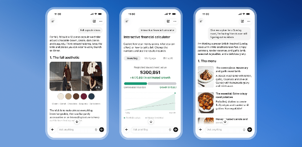 OpenAI lança Intelligent UI no ChatGPT e amplia GPT-6