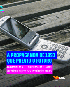 Propaganda de 1993 ficou famosa por prever tecnologias que usamos hoje