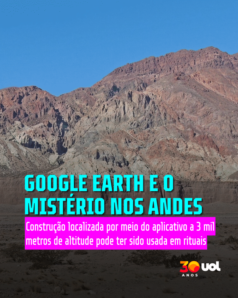 Como Google Earth ajudou a achar construção misteriosa na Argentina