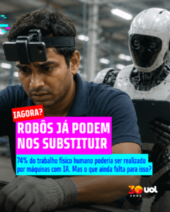 Robôs já estão nos substituíndo; mas quando eles são mais eficazes?