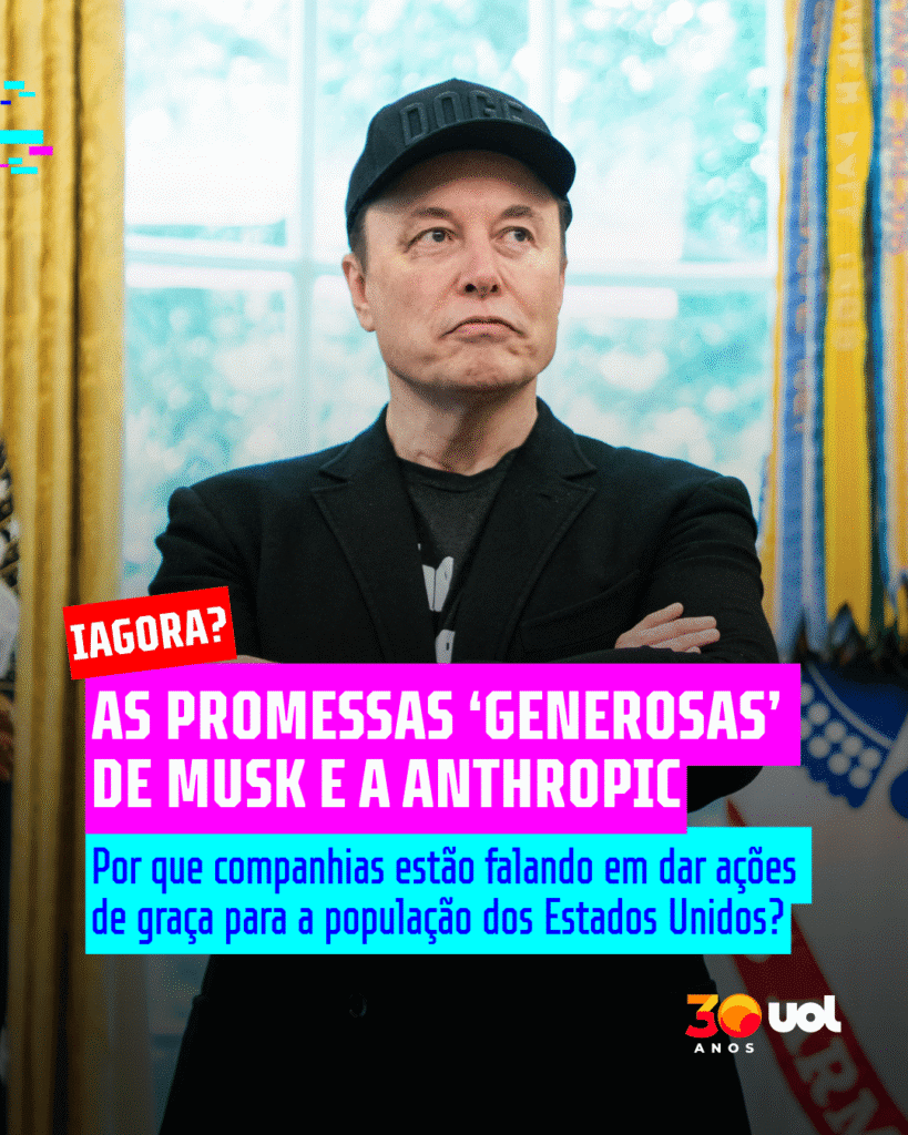 Por que Musk e Anthropic estão 'dividindo a riqueza' das empresas?