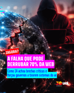 IA acha brechas críticas que poderiam derrubar até 70% da internet