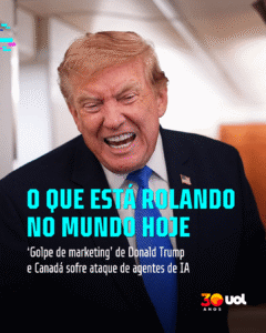 O que está rolando hoje: golpe de marketing de Trump e a invasão ao Canadá