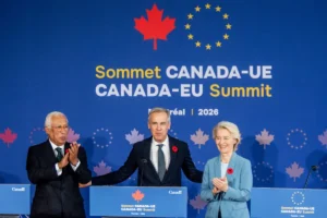 União Europeia e Canadá firmam aliança estratégica em tecnologia e minerais