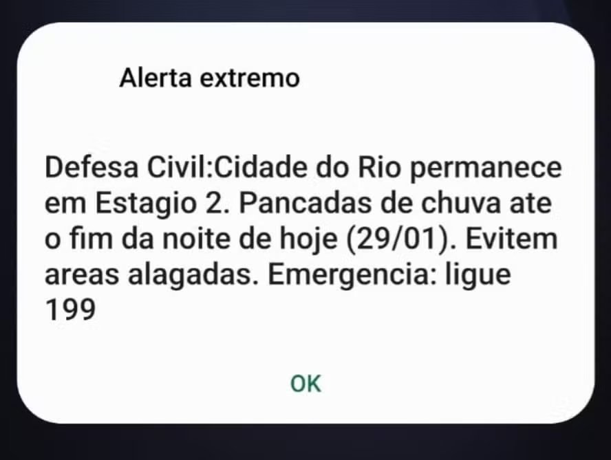 Estudo aponta falhas na eficácia de alertas por SMS no Brasil